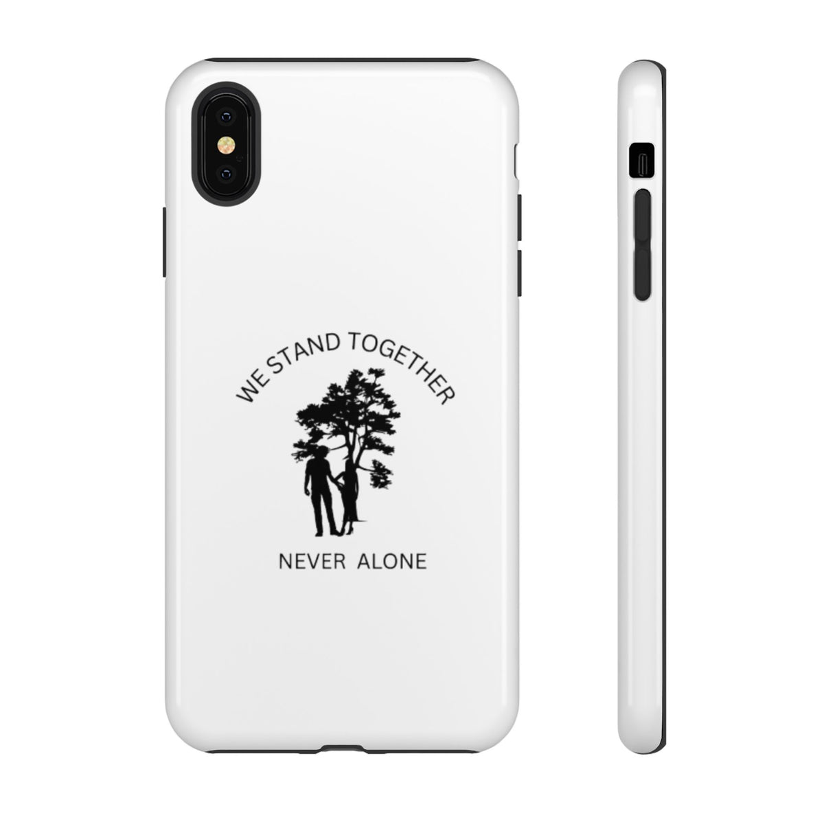 Inspirational Tree Nature Phone Case for iPhone 16 15 14 Samsung S24 Tough Cover