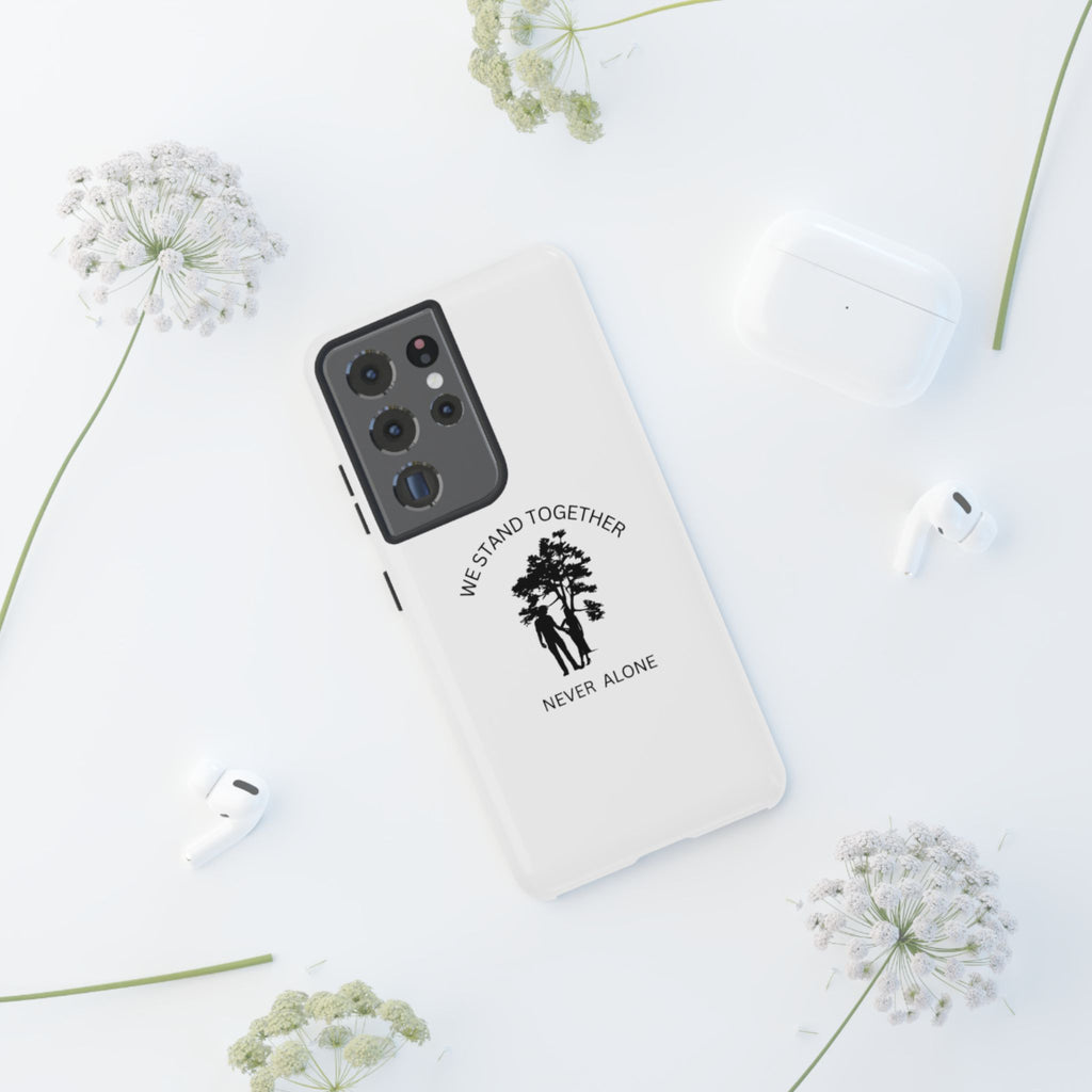 Inspirational Tree Nature Phone Case for iPhone 16 15 14 Samsung S24 Tough Cover