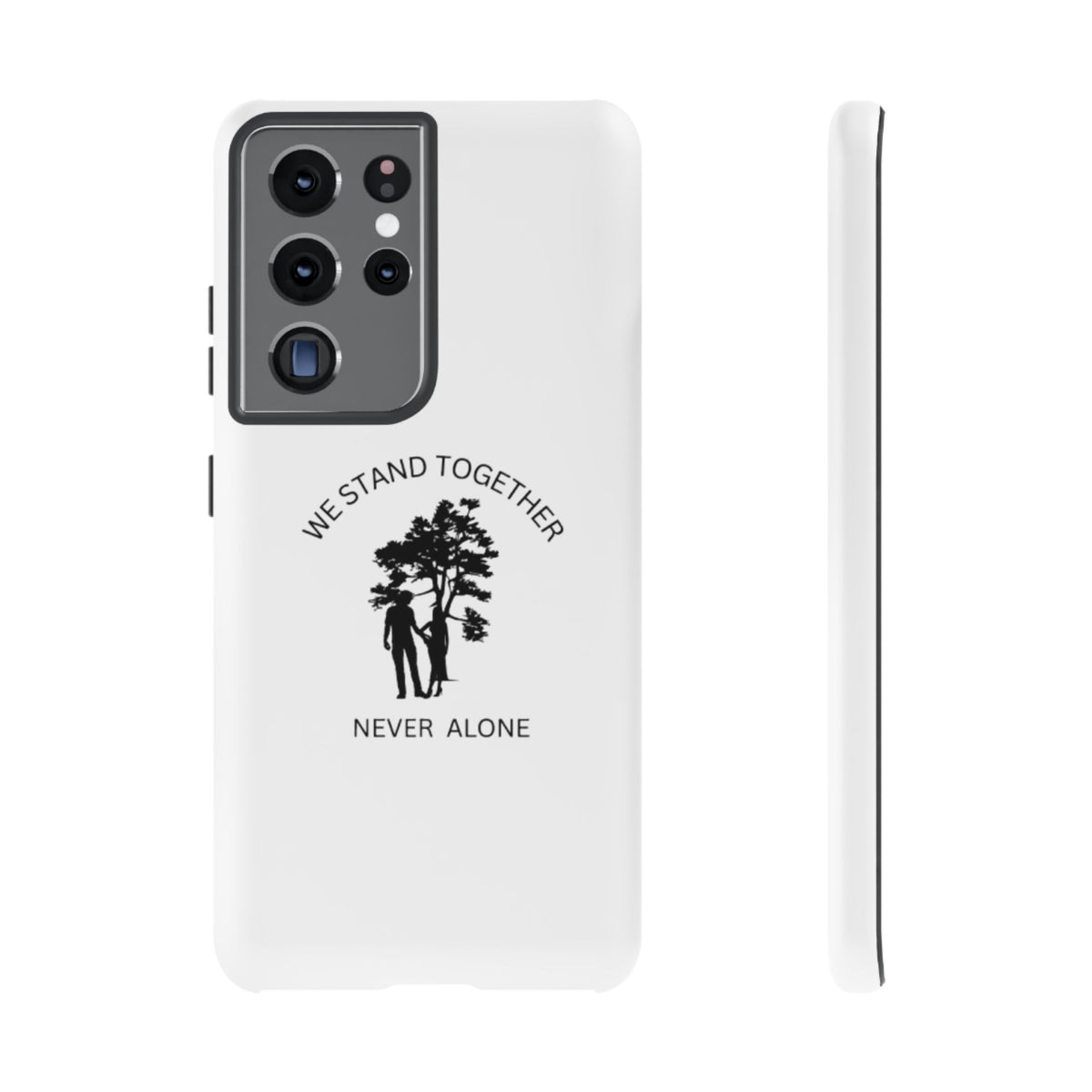 Inspirational Tree Nature Phone Case for iPhone 16 15 14 Samsung S24 Tough Cover