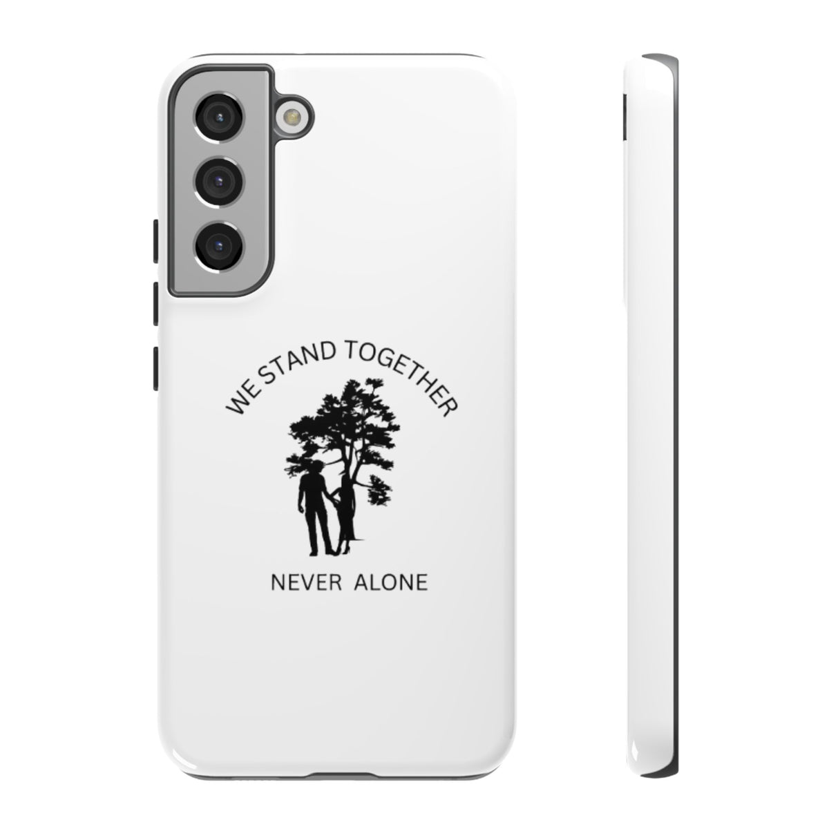 Inspirational Tree Nature Phone Case for iPhone 16 15 14 Samsung S24 Tough Cover